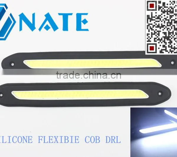 Newest Car Flexible Led Drl/ Auto Led Daytime Running Light COB Led Drl 12V photo-6