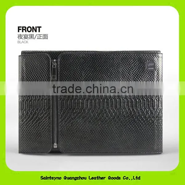 15057 New Style Laptop PU Leather Case Cover and Flip Stand in Multi-color photo-3