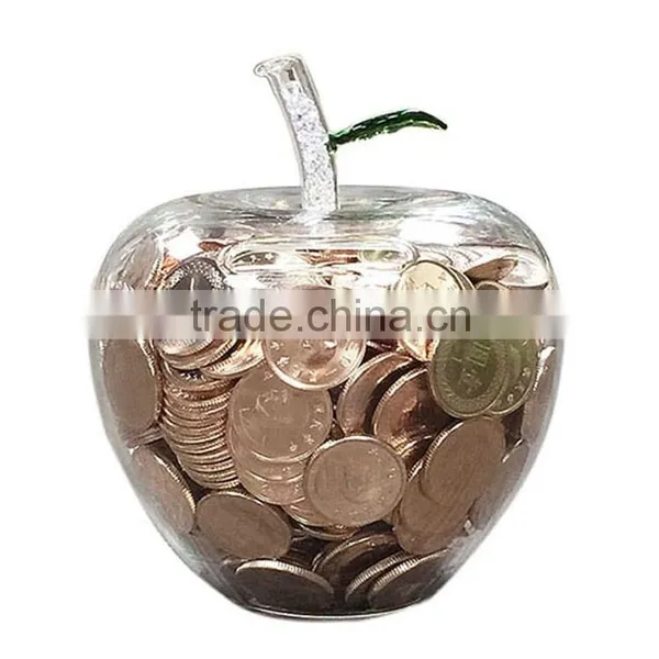 Cute Coin Bank Clear Glass Piggy Bank photo-6