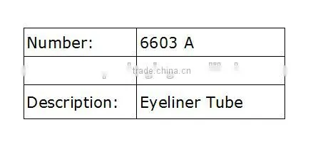 Hot Sell Any Size Cosmetic Eyeliner Tube photo-4