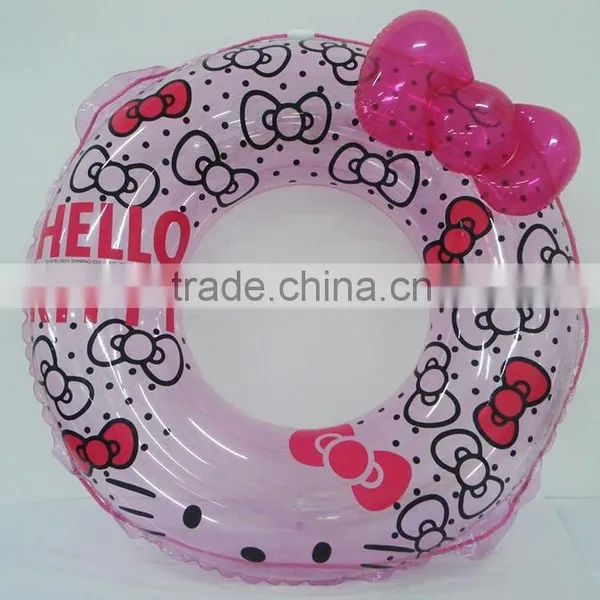 Lovely Inflatable Swimming Pool Air Tube Ring for Toddler With High Quality photo-2