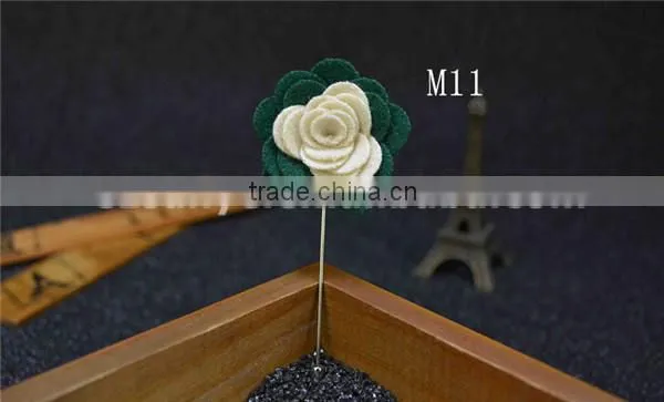 Mens Flower Lapel Pin LAP012 photo-4