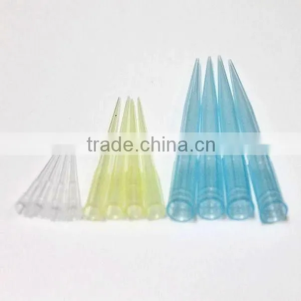 Plastic Disposable Micropipette Tips Colors