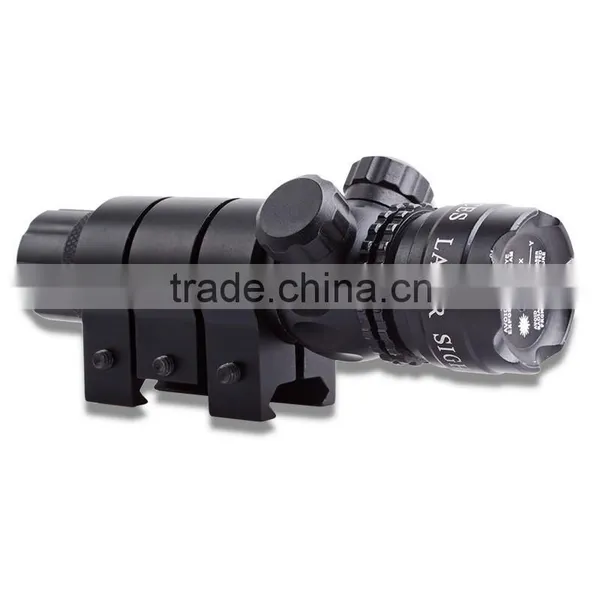 650nm Wavelength Laser Rifle Scope, Adjustment Hunting Riflescope, Red and Green Laser Sight photo-6