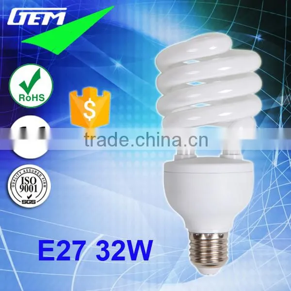 Indoor 2700-6400K E27 Energy Saving Lamp Half Spiral With CFL Principle photo-3
