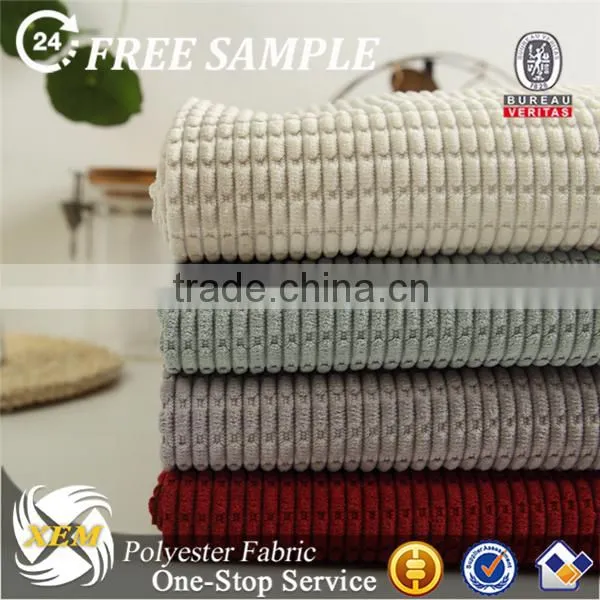 Polyester Corduroy Fabric for Pants/trousers /toy photo-3
