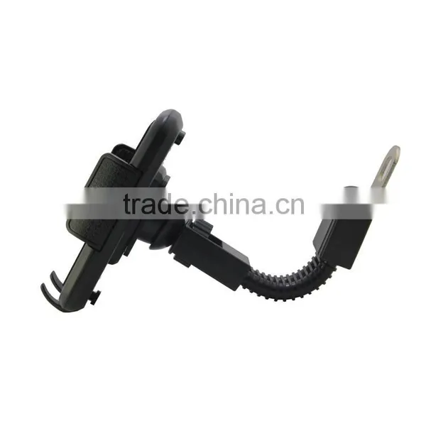 360degree Adjustable Motorcycle Mount Rearview Mirror Mount Holder Stand For Universal Mobile Phone GPS photo-4