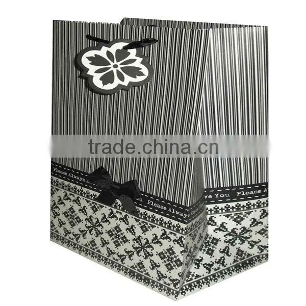 Printing Bag With Black Rope,Lamination Recycled Bag,Embossing Printing Bag photo-3