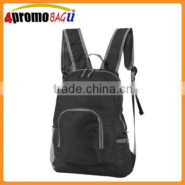 Quanzhou Factory Foldable Bag Fold up Backpack School Bag photo-3