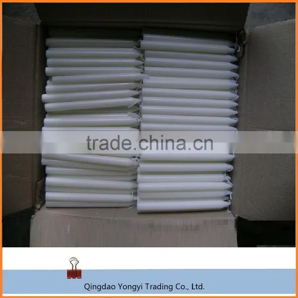 Christmas and Party Taper Simple White Candle photo-6