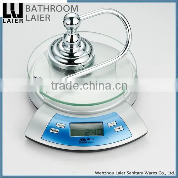 Sleek Bathroom Fittings Zinc Alloy Chrome Finishing Bathroom Sanitary Items Wall Mounted Toilet Paper Holder photo-5
