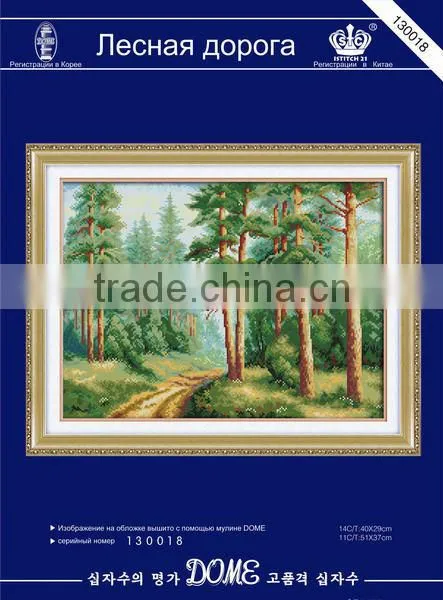New Design Needlework With Russian Packing for Decration Walls
