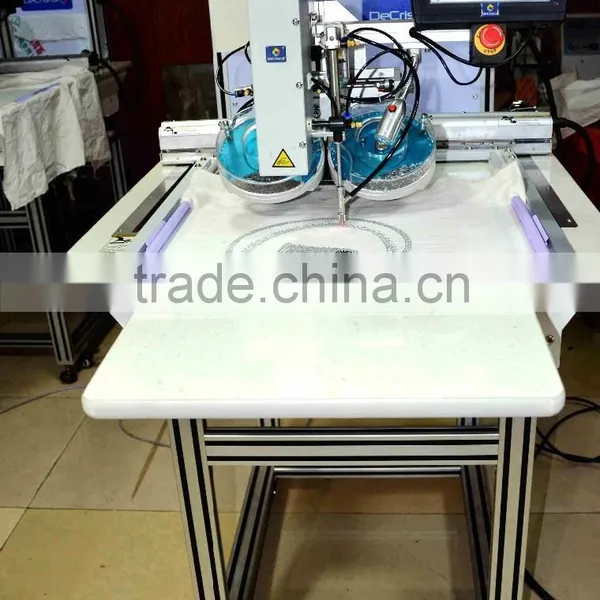 Automatic Rhinestone Motif Making Machine for Fabric and T-shirt photo-2