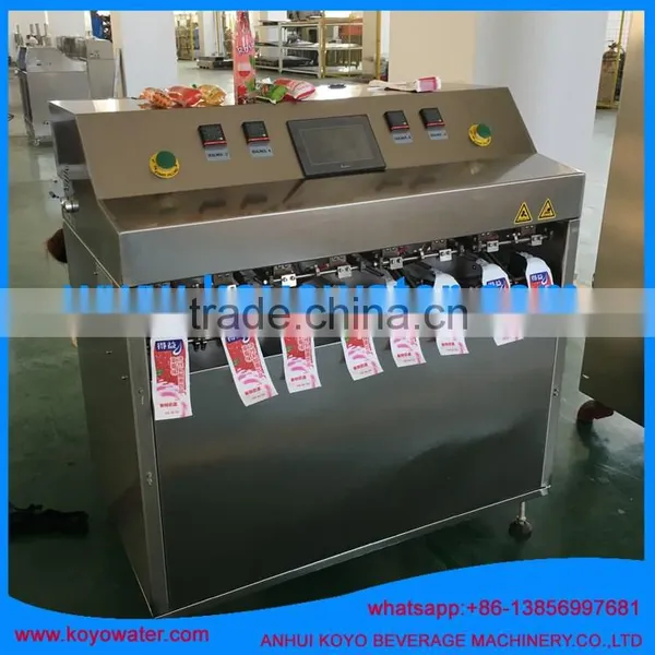 Shaped Pouch Filling and Sealing Machine for Grape Juice photo-3