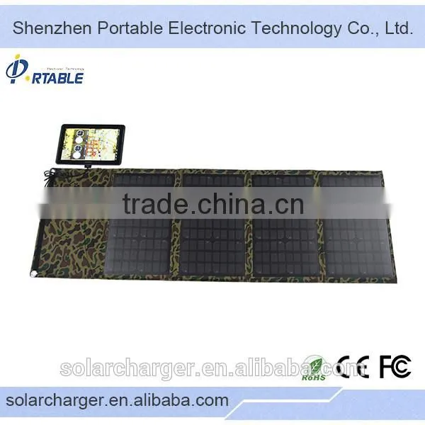 40W Waterproof Foldable Solar Panel for Hiking, Camping photo-2