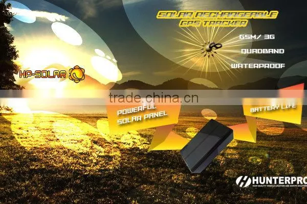 Assets GPS Tracker Solar Rechargeable Battery, Easy Attach, Powerful Solar Panel, Unlimited Battery Life - HPSOLAR photo-2