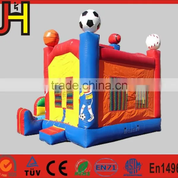 Good After-sale China Sport Theme Inflatable Combo Bouncer For Sale photo-3