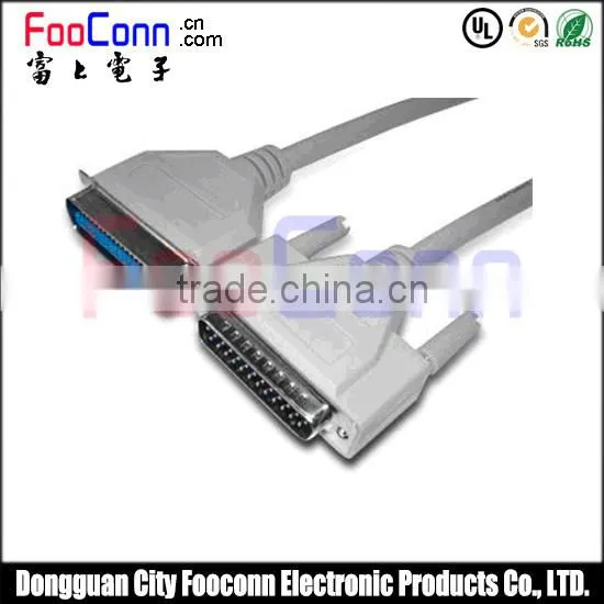 HP-DB68 Pins SCSI Cable Male to Female With Molded Connector Factory