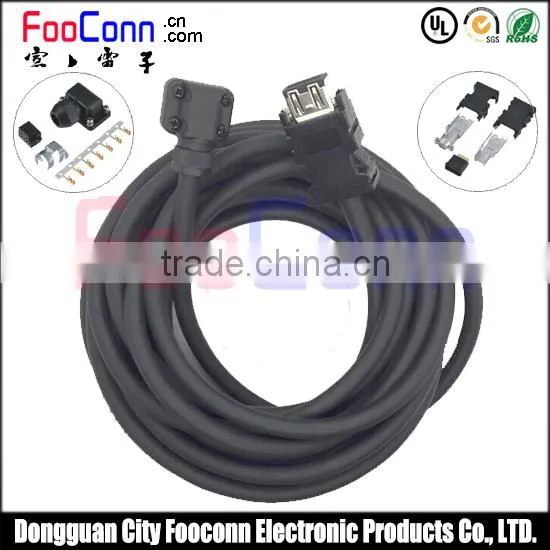 Military quality Mitsubishi servo encoder cable