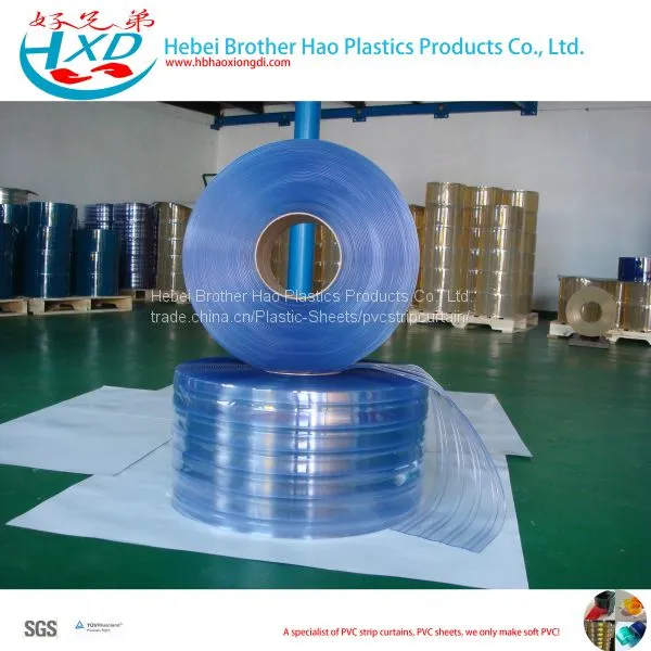 Noise Control Flexible Clear Vinyl Strip Curtain Kits photo-2