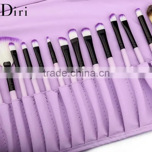 Wooden Handle Art Paint Brush Set With Leather Holder photo-2