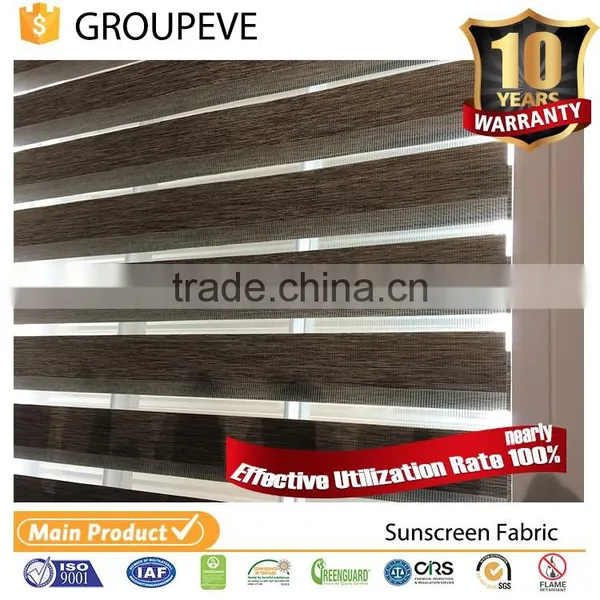 Solar Sun Shading Zebra Blinds Wholesale Sunshade Fabric photo-2