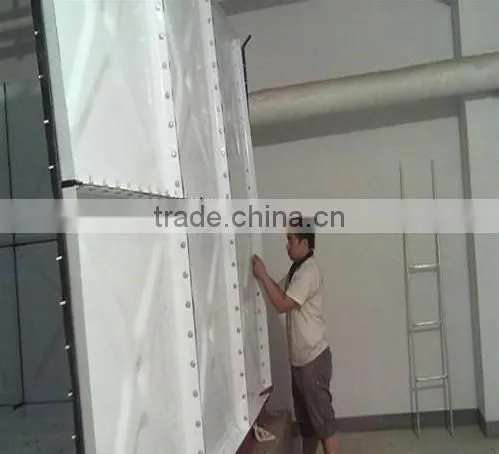 Anti Corrosion Gush Paint Steel Water Storage Tank in High Quality