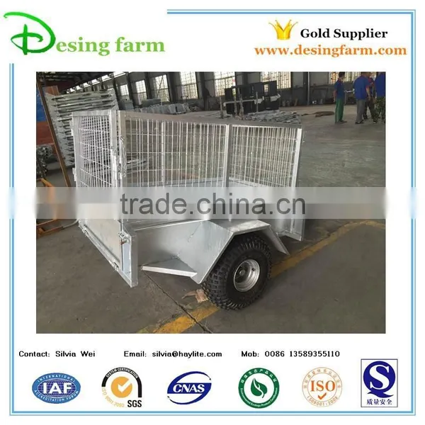 Hydraulic Tipping Box Trailer 1.5ton Capacity photo-4