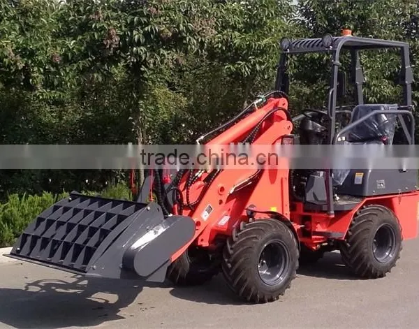 ZL125 Mini погрузчик на колесах с сертификатом CE photo-3
