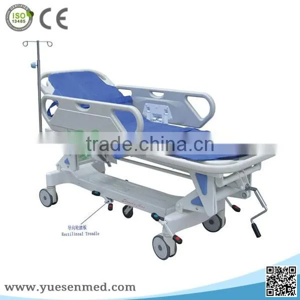 YSHB-SJ1A Height Ambulance Adjustable Stretcher Trolley