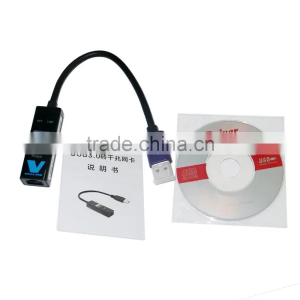 Voxlink NEW Fashion USB3.0 10/100/1000 Mbps Gigabit Ethernet Adapter photo-5