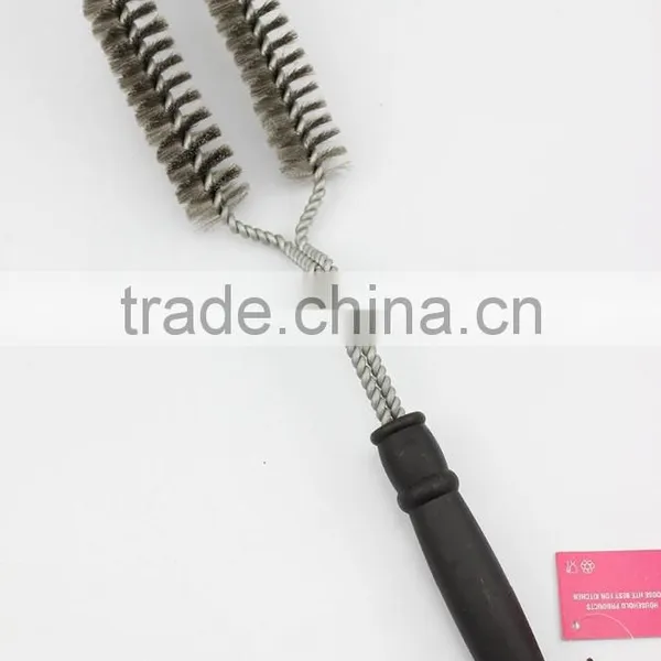 0400007 High Quality Steel Wire Cleaning Brush,BBQ Brush