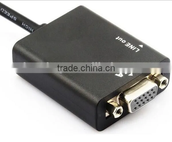 hd mi to Vga With Audio Output Cable photo-3