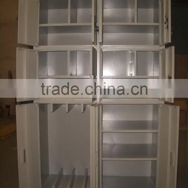 Safe Metal Steel Gun Cabinet Storage Lockers Army Police Cabinets photo-3
