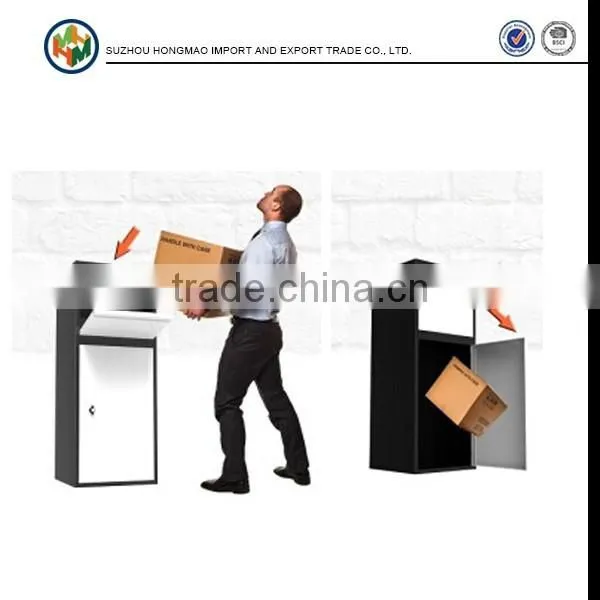 Outdoor Anti-theft Waterproof Galvanized Steel Household Mailbox Parcel Mailbox photo-5
