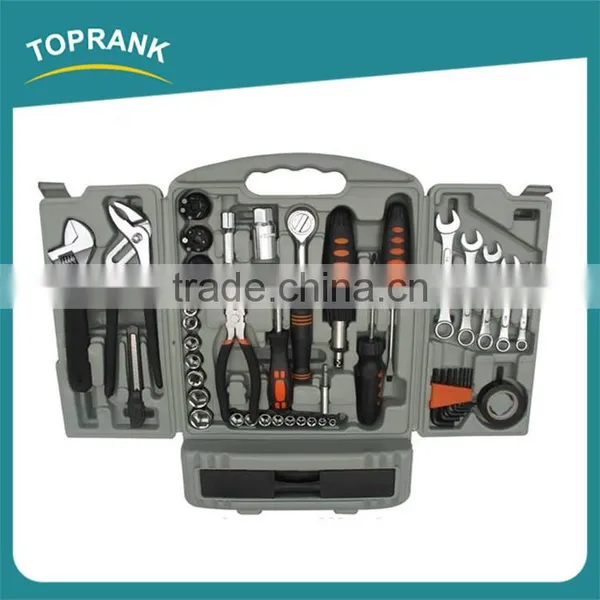 61pcs Forged Carbon Steel Household Multi Mechanics Universal Hand Tool Set photo-2