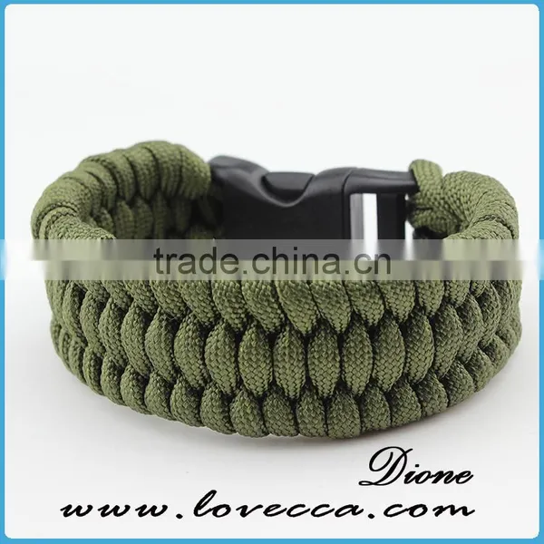 Cheap Survival Prepper Paracord Bracelet 550 for Camping Hiking photo-4