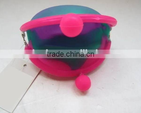 Gradually Changing Color Silicone Purse/ Colorful Coin Purse photo-3