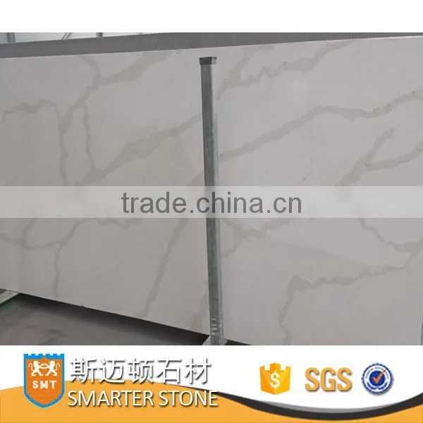 Calacatta Artificial Quartz Slab photo-2