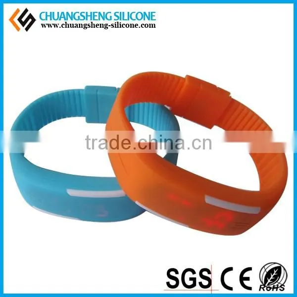 Led Silicone Wristband Watch photo-6