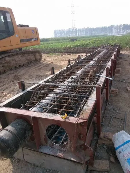 Culvert Rubber Balloon Exported to Kenya, Nigeria Inflated Balloon Used for Making Concrete Culvert photo-4