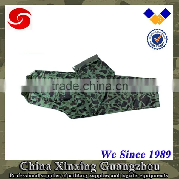 190T 210T 145x110cm Military Green Rain Coat Poncho With Logo photo-3
