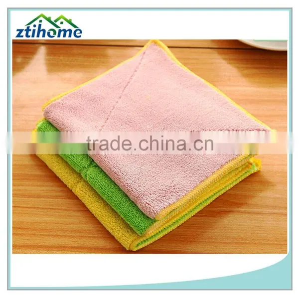 Double-side Microfiber Kitchen Dish Cloth Buy From China Online photo-2