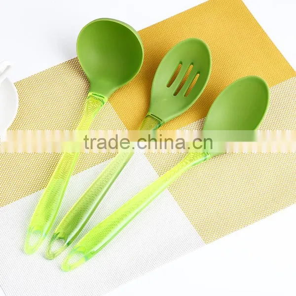 Wholesale and Customized Color Fashional Style PS Handle Silicone Kitchenware photo-5