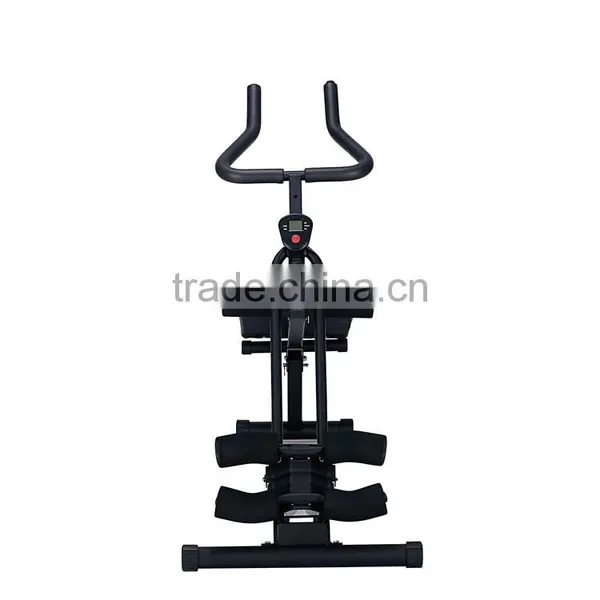 New Vertical Roller Beauty Waist Abdominal Exercise Foldable Machine With Sit up Bench photo-6
