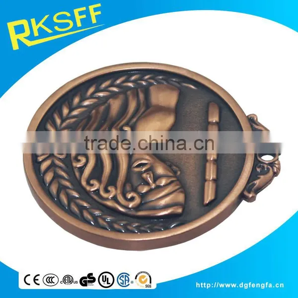 Manufacturers China Medal ,plating Red Copper Medal photo-4
