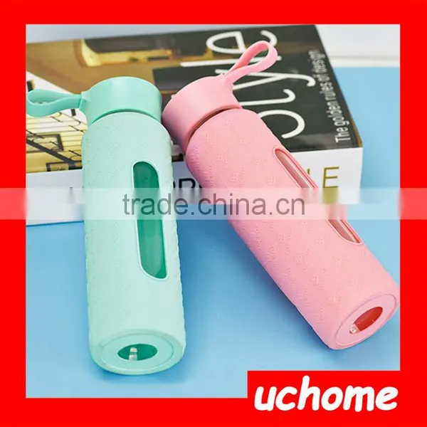 UCHOME Clear Empty Glass Water Bottles Sports Drinking Bottles Automotive Glass Bottles photo-6