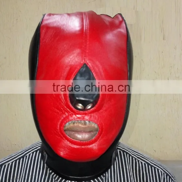 Leather Face Hood