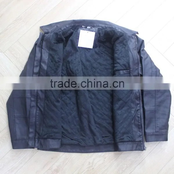 2015 Mens Fashion Leather Jacket Brands photo-6