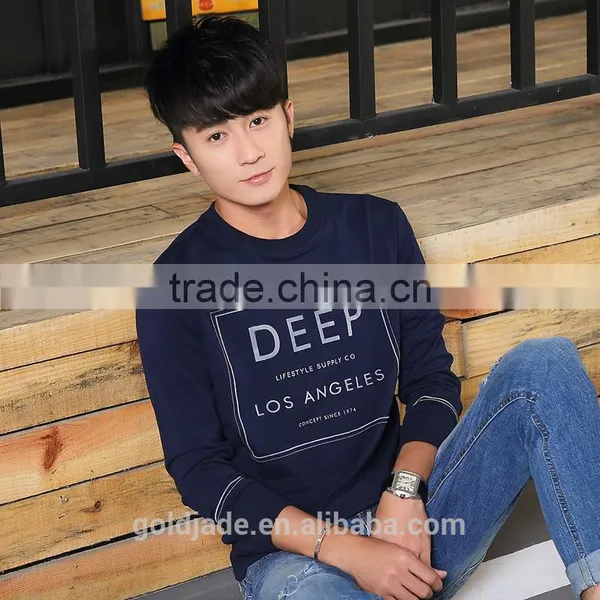 Wholesale in China 100% Cotton t Shirt Costom Long Sleeve t Shirt Men photo-4